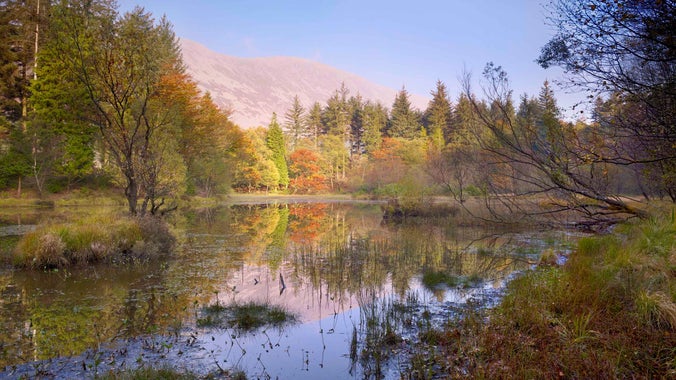 View across Ennerdale pond, Lake District